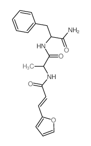 2-[2-[[(E)-3-(furan-2-yl)prop-2-enoyl]amino]propanoylamino]-3-phenylpropanamide