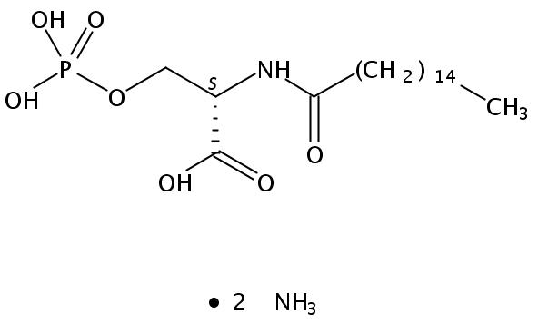 N-palmitoyl-serine phosphoric acid (ammonium salt)