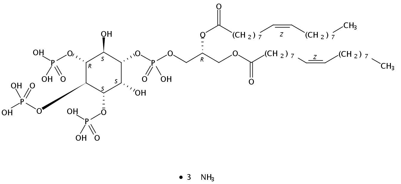 1,2-dioleoyl-sn-glycero-3-phospho-(1'-myo-inositol-3',4',5'-trisphosphate) (ammonium salt)