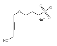 2-丁炔-1,4二醇和丙烷磺酸内酯及苛性钠的反应产物