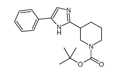 3-(4-苯基-1H-咪唑-2-基)哌啶-1-羧酸叔丁酯