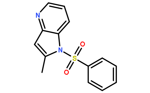 2-甲基-1-(苯磺酰基)-1H-吡咯并[3,2-B]吡啶