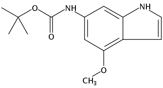 (4-甲氧基-1H-吲哚-6-基)-氨基甲酸叔丁酯