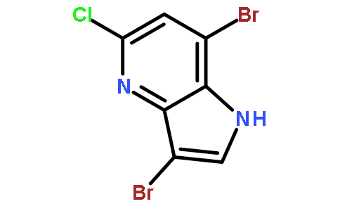 3,7-二溴-5-氯4-氮杂吲哚