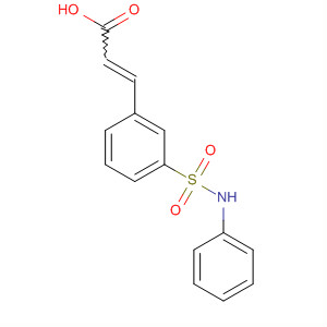 (2E)-3-(苯基氨磺酰基)肉桂酸