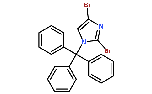 2,4-二溴-1-三苯甲基-1H-咪唑
