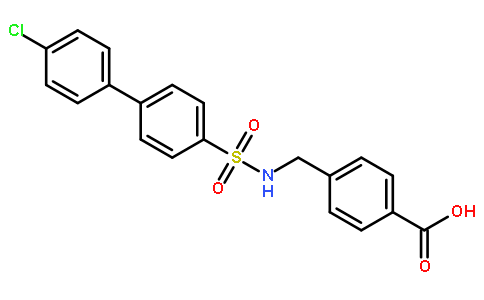 4-({[(4'-Chloro-4-biphenylyl)sulfonyl]amino}methyl)benzoic acid