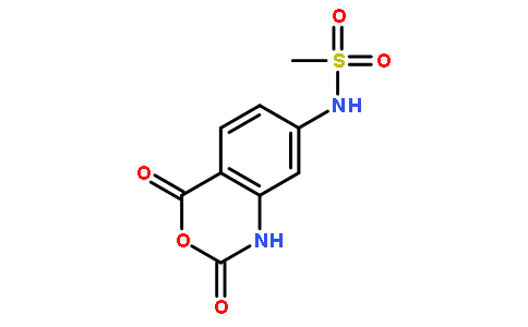 n-(1,4-二氢-2,4-二氧代-2H-3,1-苯并噁嗪-7-基)-甲烷磺酰胺