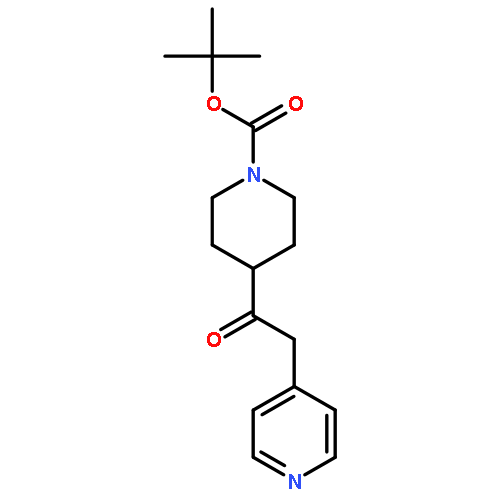 1-哌啶羧酸,4-[2-(4-吡啶基)乙酰基]-, 1,1-二甲基乙基酯