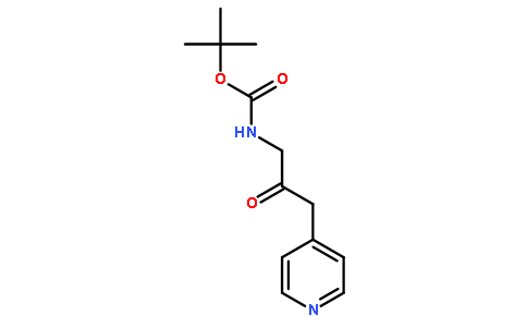氨甲酸,[2-羰基-3-(4-吡啶基)丙基]-,1,1-二甲基乙基酯 (9CI)
