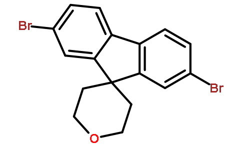 2,7-二溴-2’,3’,5’,6’-四氢螺[芴-9,4’-吡喃]