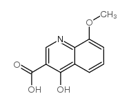 4-羟基-8-甲氧基喹啉-3-甲酸