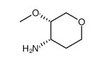 cis-3-Methoxytetrahydro-2H-pyran-4-amine