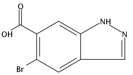 5-溴-1H-吲唑-6-甲酸