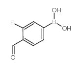 3-氟-4-醛基苯硼酸