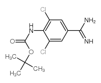 1-Boc-氨基-4-甲脒酰基-2,6-二氯苯