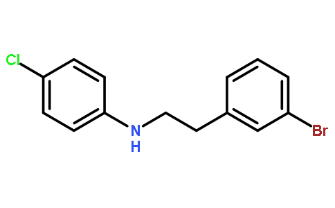 [2-(3-溴苯基)乙基]-(4-氯苯基)胺