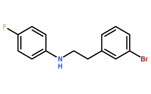 [2-(3-溴苯基)乙基]-(4-氟苯基)胺