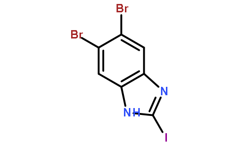 5,6-二溴-2-碘-1H-苯并咪唑
