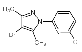 2-(4-溴-3,5-二甲基吡唑-1-基)-6-氯吡啶