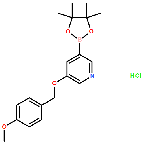 5-(4-甲氧基苄氧基)吡啶-3-硼酸频那醇酯盐酸盐