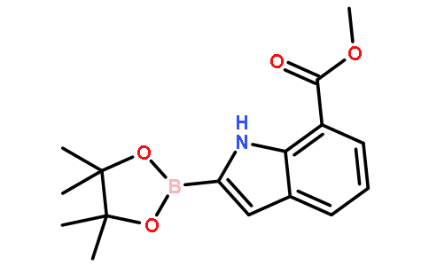 7-(甲氧基羰基)吲哚-2-硼酸频那醇酯