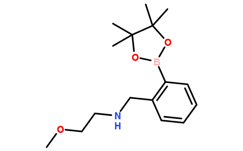 2-(2-甲氧基乙基)氨基甲基苯硼酸频那醇酯