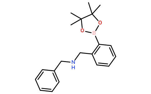 2-(N-苄基氨基甲基)苯硼酸频那醇酯