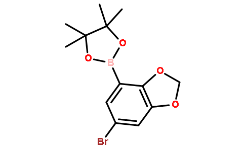 5-溴-2,3-亚甲基二氧基苯硼酸频那醇酯