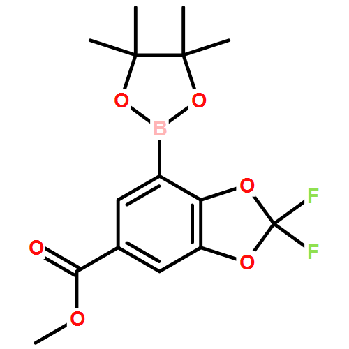 6-甲氧基羰基-2,2-二氟苯并[d][1,3]二氧代-4-硼酸频那醇酯