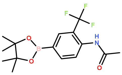 4-乙酰氨基-3-(三氟甲基)苯硼酸频那醇酯