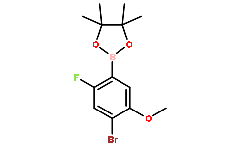 4-溴-2-氟-5-甲氧基苯硼酸频那醇酯