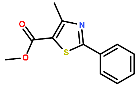 2-苯基-4-甲基-5-噻唑羧酸甲酯