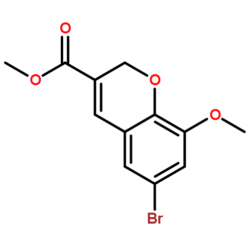 6-溴-8-甲氧基-2H-色烯-3-羧酸甲酯