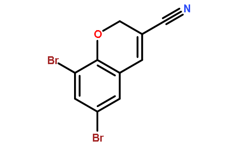 6,8-二溴-2H-色烯-3-甲腈