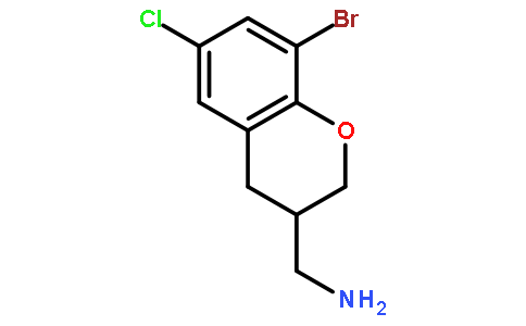 (8-溴-6-氯色满-3-基)-甲胺