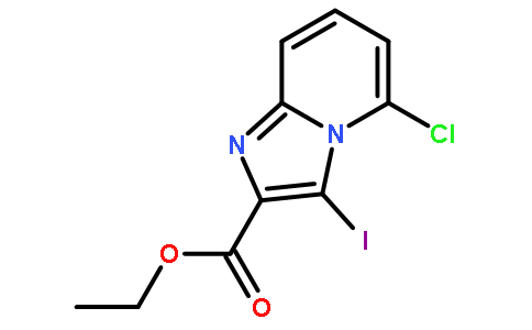 5-氯-3-碘-咪唑并[1,2-a]吡啶-2-羧酸乙酯