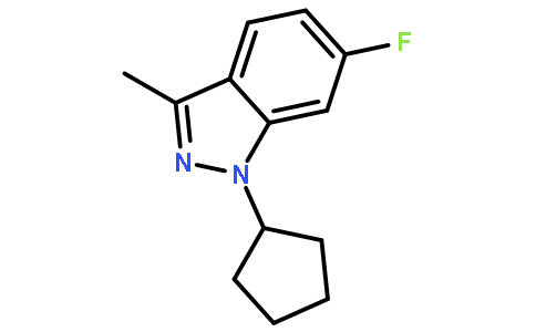 1-环戊基-6-氟-3-甲基-1H-吲唑