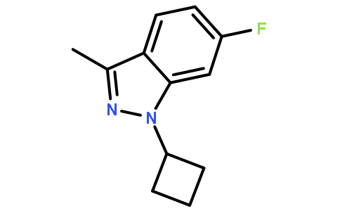 1-环丁基-6-氟-3-甲基-1H-吲唑