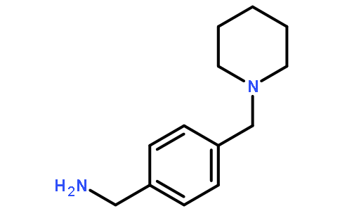 [4-(哌啶基甲基)苯基]甲胺