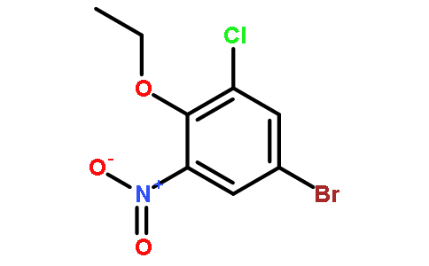 5-溴-1-氯-2-乙氧基-3-硝基苯