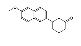 3-(6-methoxynaphthalen-2-yl)-5-methylcyclohexan-1-one