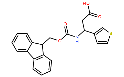 FMOC-R-3-氨基-3-(3-噻吩基)丙酸