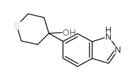 4-(1H-6-吲哚)-四氢硫代吡喃-4-醇