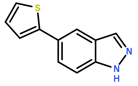 5-噻吩-2-基-1H-吲唑