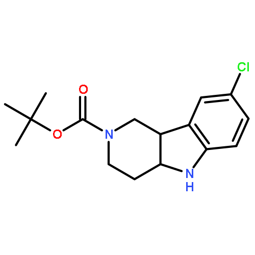 8-氯-1,3,4,4a,5,9b-六氢吡啶并[4,3-b]吲哚-2-羧酸叔丁基酯