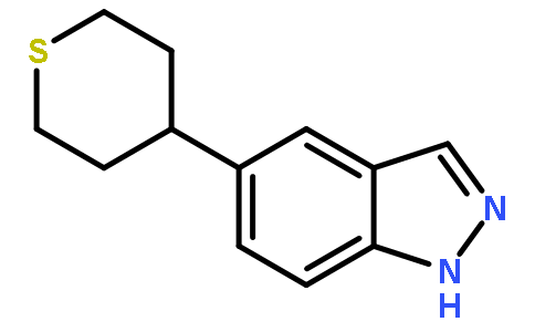 5-(四氢硫代吡喃-4-基)-1H-吲唑