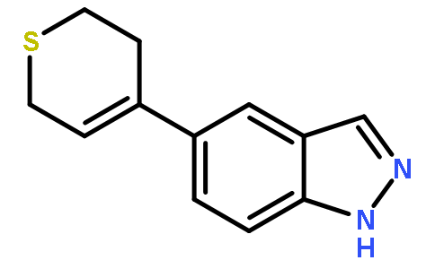 5-(3,6-二氢-2H-硫代吡喃-4-基)-1H-吲唑