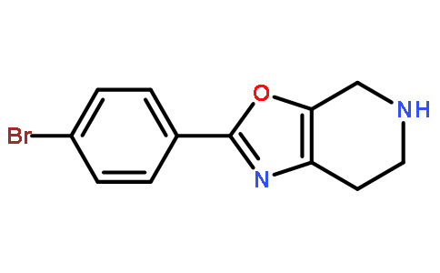 2-(4-溴苯基)-4,5,6,7-四氢-噁唑并[5,4-c]吡啶