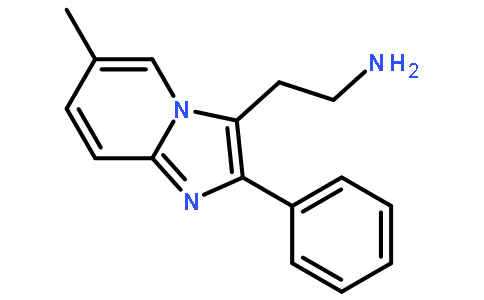 2-(6-甲基-2-苯基-咪唑并[1,2-a]吡啶-3-基)-乙胺